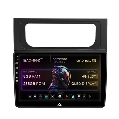 Navigatie Volkswagen Touran (2010-2016), Android, Z-Octacore 8GB RAM + 256GB ROM, 10.1 Inch - AD-BGZ10008+AD-BGRKIT042