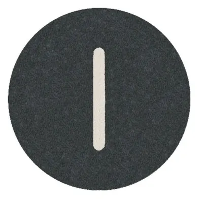 Placuta presare negru 1