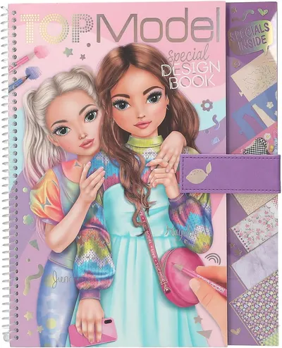 Carte de colorat Depesche TopModel - Special Design Book
