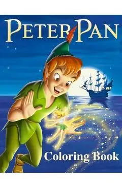 Peter Pan Coloring Book: Coloring Book for Kids and Adults with Fun, Easy, and Relaxing Coloring Pages