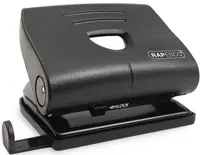 Perforator Rapesco - 820-P, pentru 22 file, negru