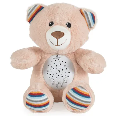 Lampa de noapte-proiector cu zgomot alb Cangaroo - Lulo Bear