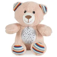 Lampa de noapte-proiector cu zgomot alb Cangaroo - Lulo Bear