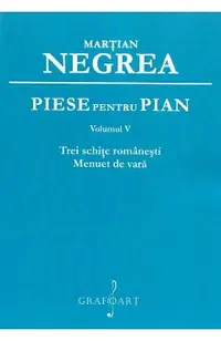 Piese pentru pian Vol.5: Trei schite romanesti, Menuet de vara