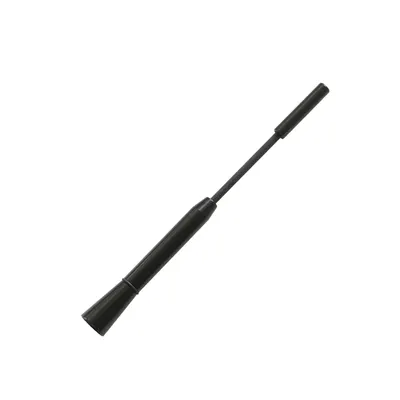 Antena auto exterior neagra 15.8 CM cu 3 adaptoare (4-5-6MM)