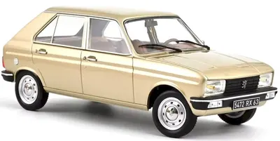 Model de colecție NOREV Modern: Мașini - Peugeot 104 GR (1981) (Beige metallic)
