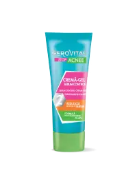 Cremă Sebum Control Matifiantă, Gerovital Stop Acnee, 50 Ml