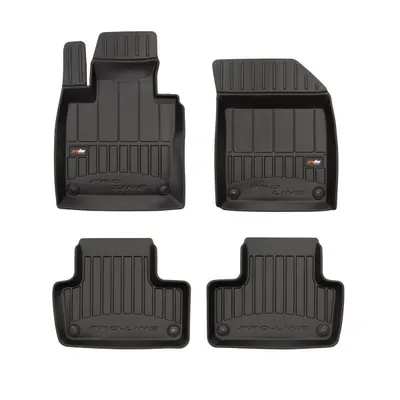 Set covorase cauciuc 4 piese proLine 3D, fata spate negru, potrivit VOLVO XC60 II 03.17-, SUV