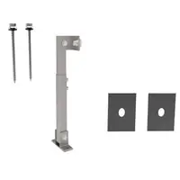 Picior spate reglabil 420MM/415MM/10-15GR pentru panou fotovoltaic V-TAC SKU-11386