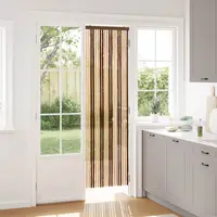 vidaXL Perdea pentru insecte din chenille Maro și Bej 56 x 200 cm