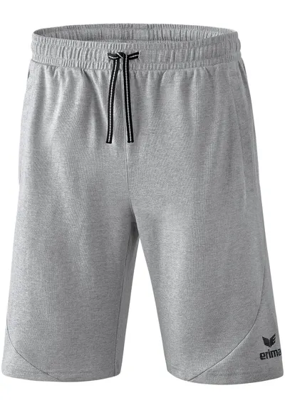 Pantaloni scurți Erima Essential Gri Junior - bumbac, talie elastică