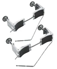 Picioare cada Grohe Essence 49115000, 2 bucati, reglare inaltime, compatibile cazi Grohe