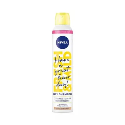Șampon uscat, NIVEA, Fresh Revive, păr blond, 200 ml
