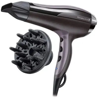 Uscător de păr Remington - Pro-Air Turbo D5220, 2400W, 3 viteze, negru