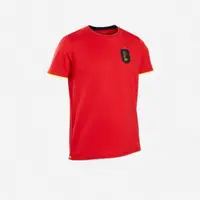 Tricou Fotbal FF100 Replica Belgia 2024 Roșu Copii