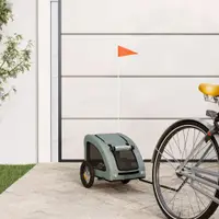 Gossi remorca de bicicleta animale companie, gri, textil oxford/fier