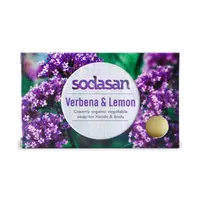 Sapun crema cu verbina si lamaie ecologic 100g Sodasan