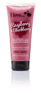 Scrub de corp Raspberry Blackberry, 200ml, I Love Cosmetics