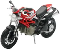 Motocicletă metalică Newray - Ducati Monster 796, 1:12