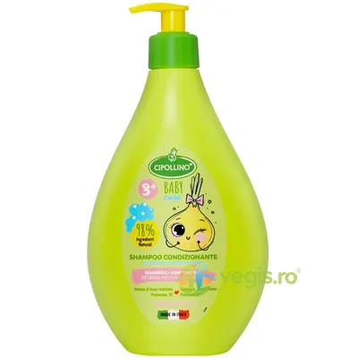 Sampon si Balsam 2 in 1 pentru Descurcarea Parului la Copii 3+ Ani 400ml