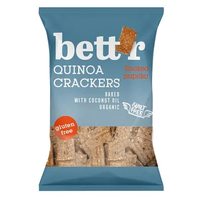 Crackers cu quinoa si boia bio 100g Bettr
