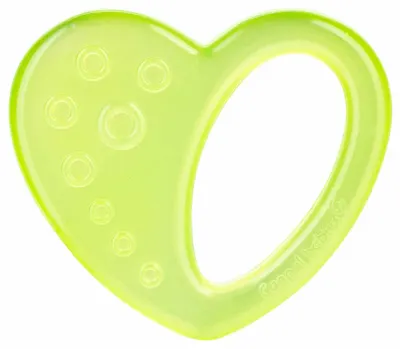 Jucarie pentru dentitie Canpol - Heart, verde