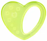 Jucarie pentru dentitie Canpol - Heart, verde