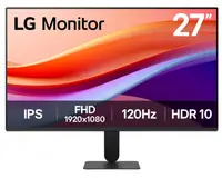 Monitor LG - 27U41YA-B, 27'', FHD, IPS, Anti-Glare, negru