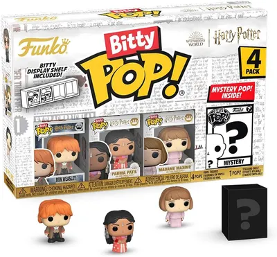 Set 4 figurine - Funko Bitty Pop! - Harry Potter - Goblet of Fire Ron