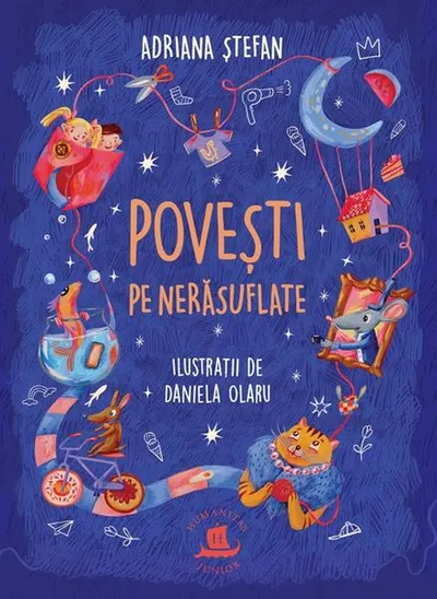 Povești pe nerăsuflate - Paperback brosat - Adriana Ștefan