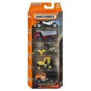Matchbox Set 5 Masinute Metalice Construction Scara 1 la 64