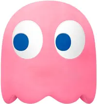 Figurină de pluș Banpresto Games: Pac-Man - Pinky, 31 cm