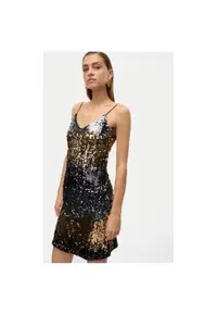 Rochie dama - 304520174 - Poliester - Negru - Negru