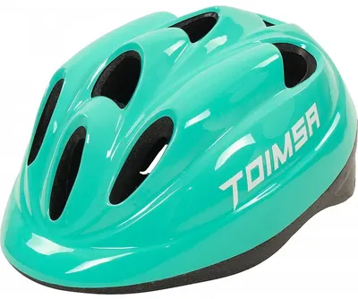 Cască de protecție pentru copii Toimsa - Verde, M, 52-56 cm