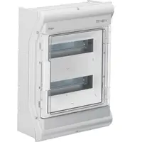 Tablou Vector 24M IP54/65 aparent, protectie UV Hager VE212PN
