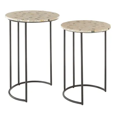 Măsuțe auxiliare 2 buc. rotunde ø 38 cm Halle – Premier Housewares