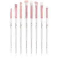 Luvia Cosmetics Prime Vegan All Eye Want set perii machiaj pentru ochi Candy (Pearl White / Rose) 8 buc