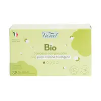Protej slip din bumbac compostabil ecologic 1 picatura 35buc Vivicot