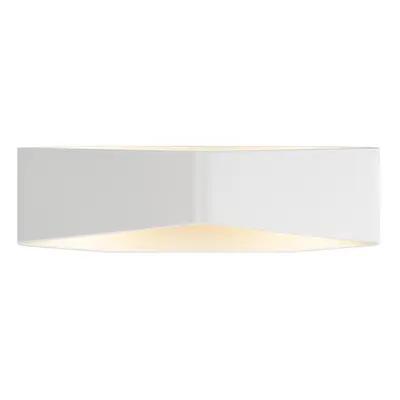 Corp iluminat de perete, aplica, lumini CARISO de perete, lumina de perete alb, LED-uri, 2700K, alb, 2x9W