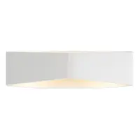 Corp iluminat de perete, aplica, lumini CARISO de perete, lumina de perete alb, LED-uri, 2700K, alb, 2x9W,