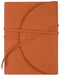 Caiet Victoria's Journals Pella - Portocaliu, copertă plastică, 96 de foi, liniate, format A5