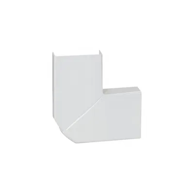 Changeable Unghi plan - pentru DLPlus Mini canal cablu 32x12.5 - alb