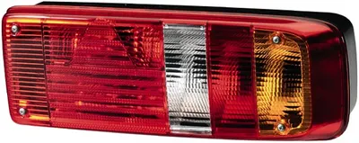 Tripla lampa spate dreapta 24V, EasyConn triunghi Reflector, LED