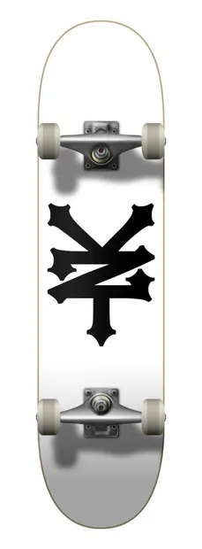 Skateboard Complete Zoo York Crackerjack White 8"