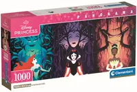 Puzzle panoramic Clementoni din 1000 piese - Prințese Disney