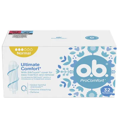 Tampoane Pro Comfort normal, 32 bucati, O.B.