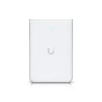 Acces point wireless Ubiquiti UniFi U7 Pro Wall, WiFi 7, dual-band, 2.4 - 6 GHz, 6 fluxuri spatiale, 2.5 GbE, PoE+, montaj pe perete