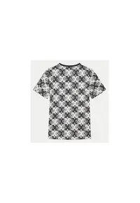 Tricou Cu Monograma Si Decolteu La Baza Gatului