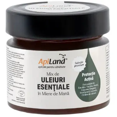 Mix de Uleiuri Esentiale in Miere de Mana - Protectie Activa 250g
