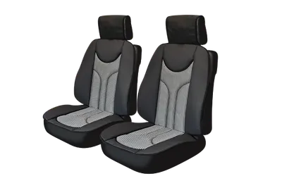 Huse Scaun Anatomic Negru - Set 2 Buc